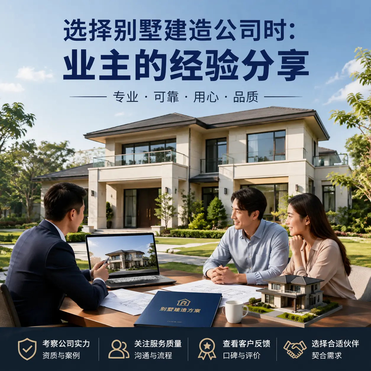 选择别墅建造公司时： 三都 业主的经验分享