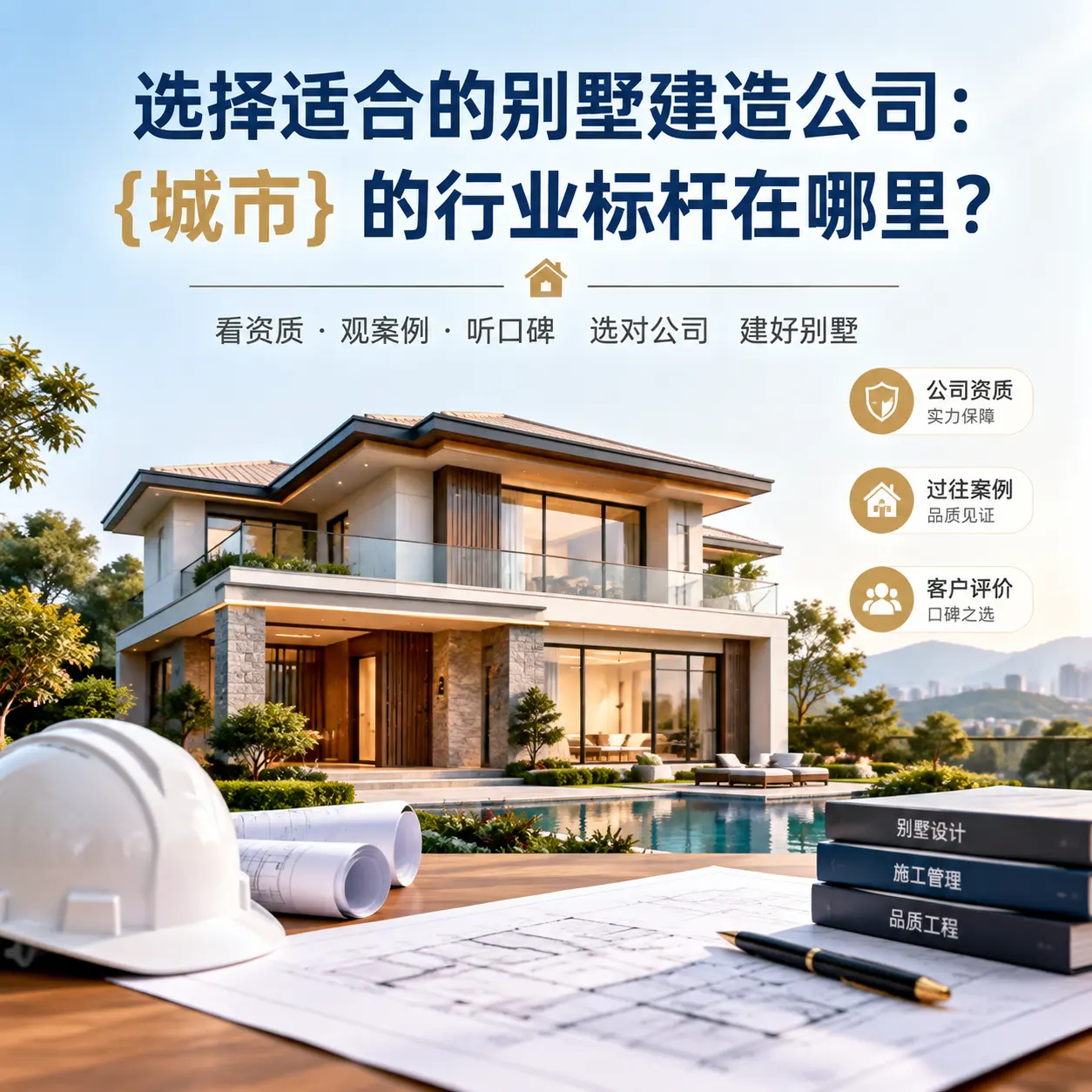 选择适合的别墅建造公司: 三都 的行业标杆在哪里?