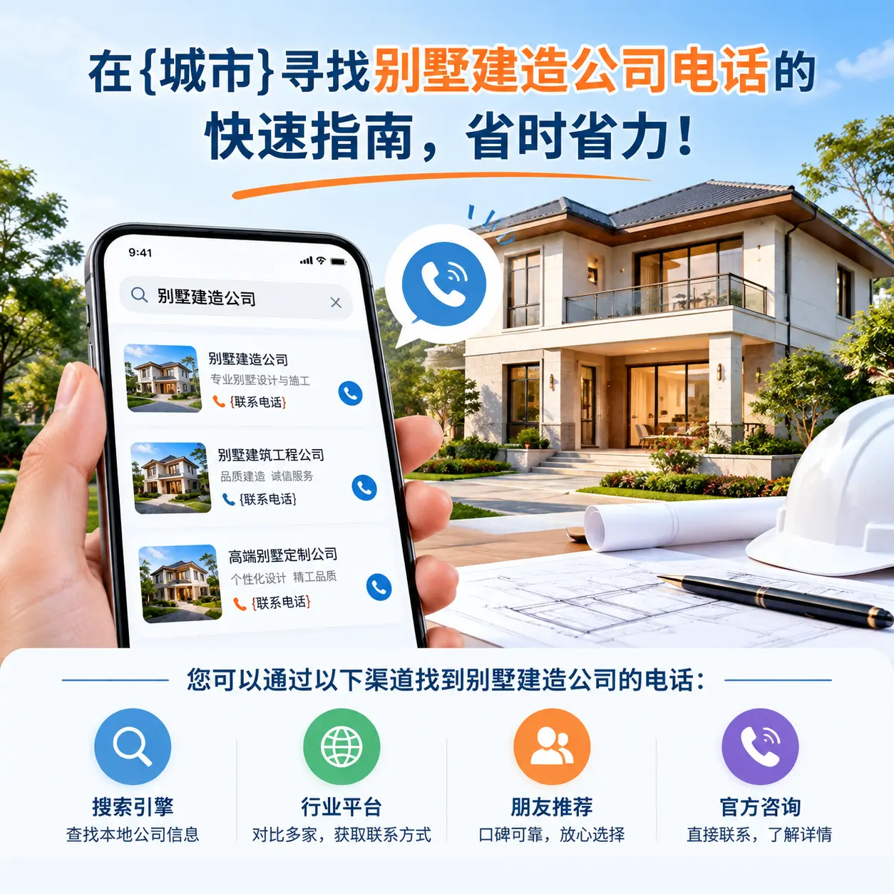 在三都寻找别墅建造公司电话的快速指南,省时省力!