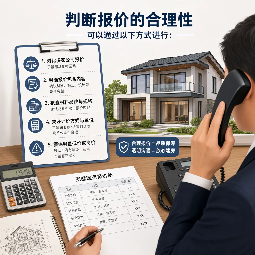 选择三都别墅建造公司时,电话咨询的注意事项