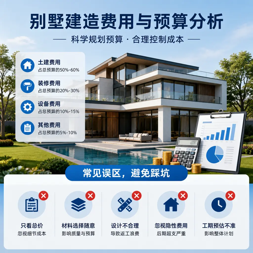 别墅建造公司推荐： 三都 建造别墅的费用与预算分析