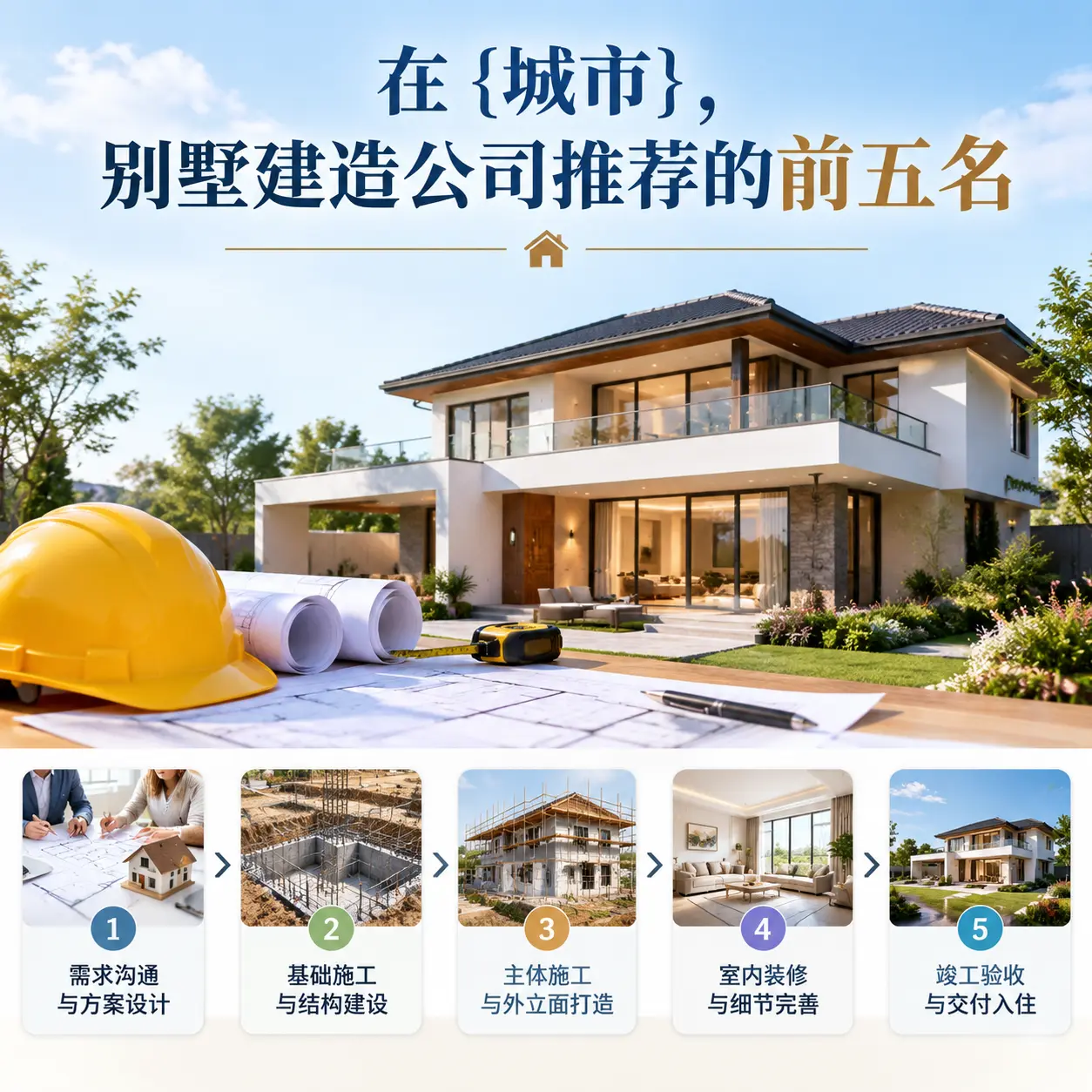 在 三都,别墅建造公司推荐的前五名