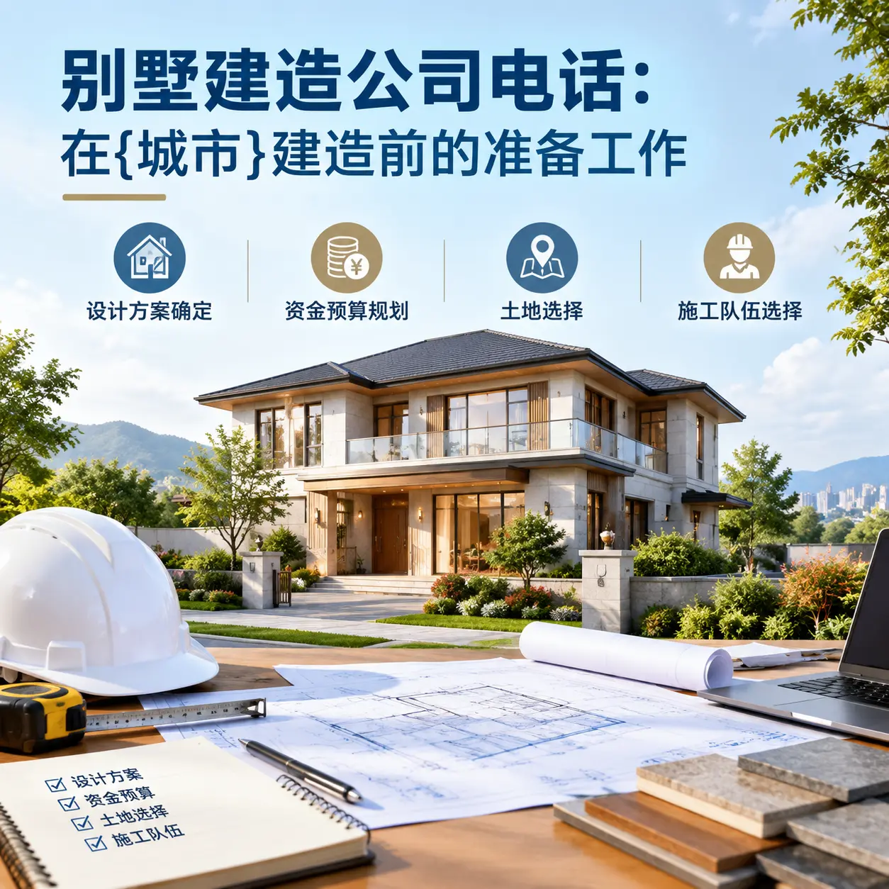 别墅建造公司电话:在三都建造前的准备工作