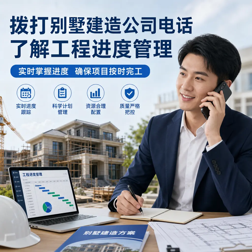 拨打三都别墅建造公司电话，了解工程进度管理