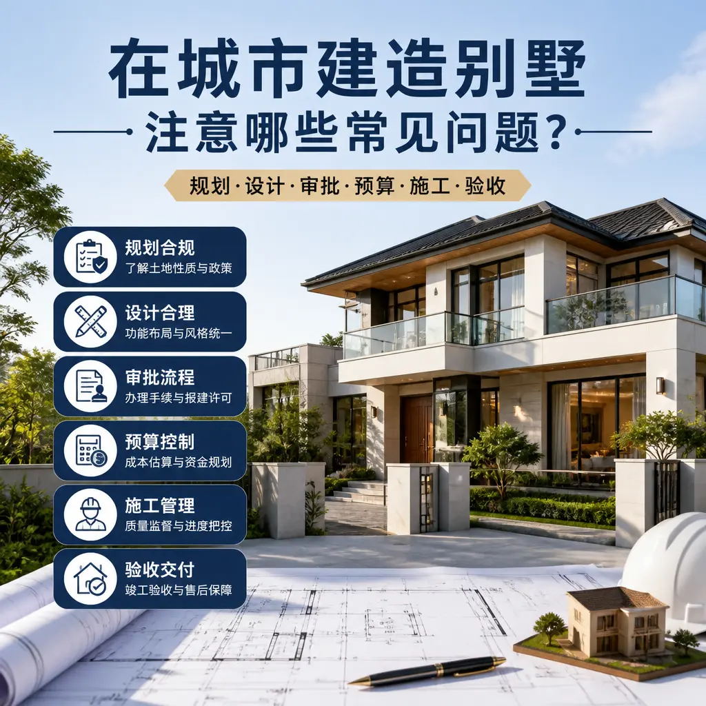在 三都 建造别墅,注意哪些常见问题?