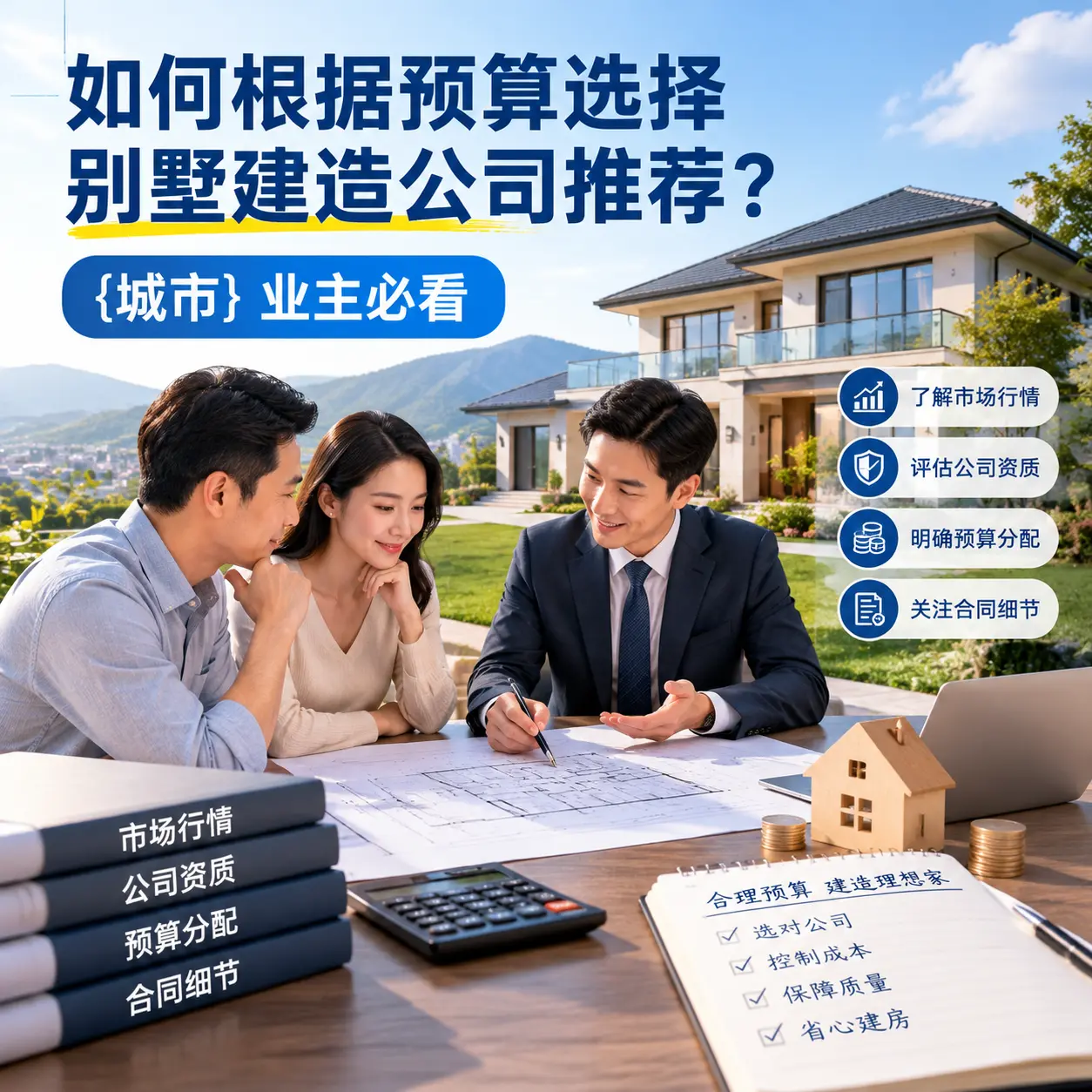 如何根据预算选择别墅建造公司推荐? 三都 业主必看