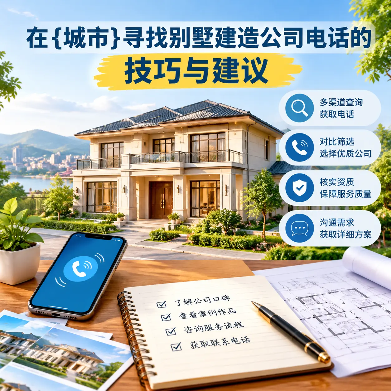 在三都寻找别墅建造公司电话的技巧与建议