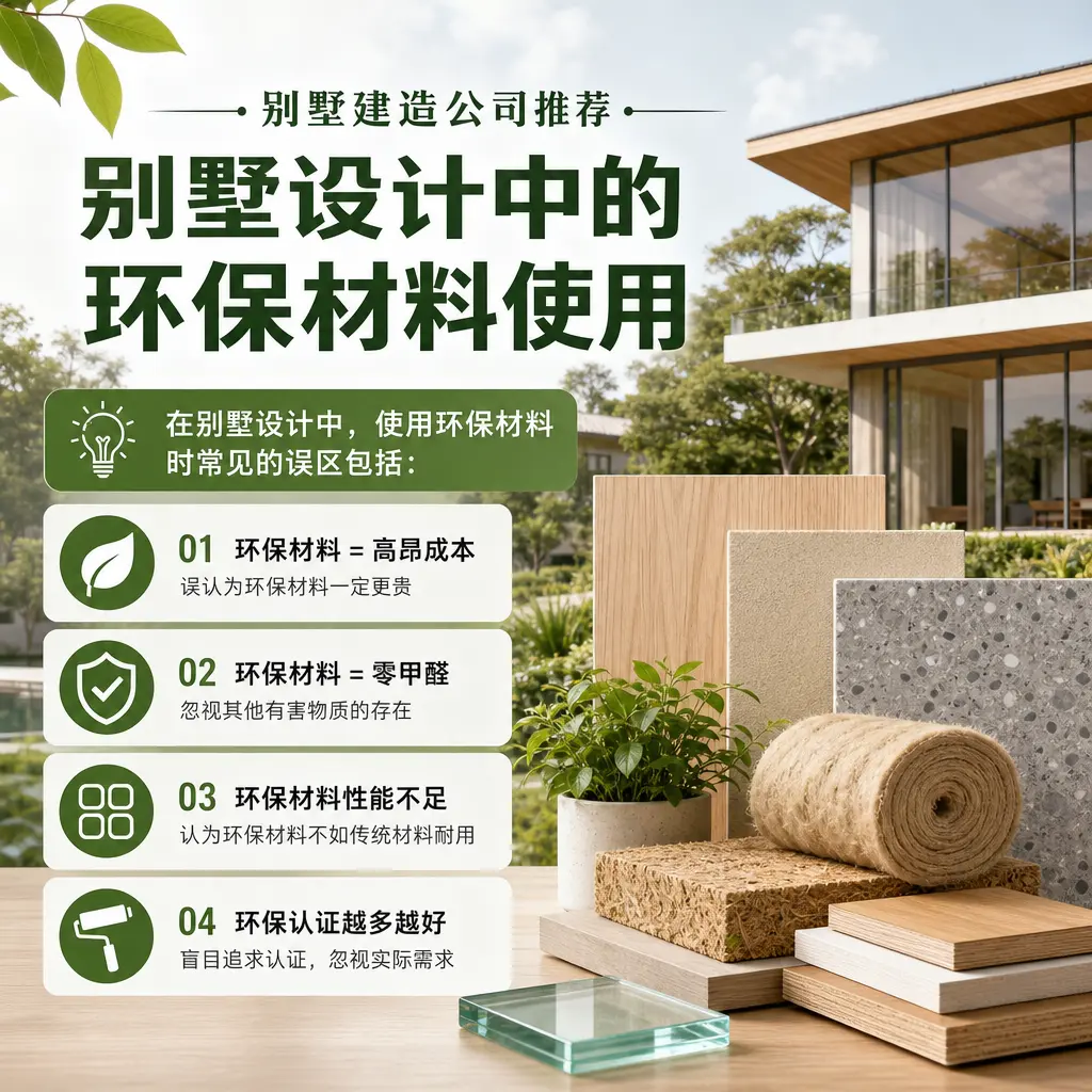 别墅建造公司推荐： 三都 别墅设计中的环保材料使用