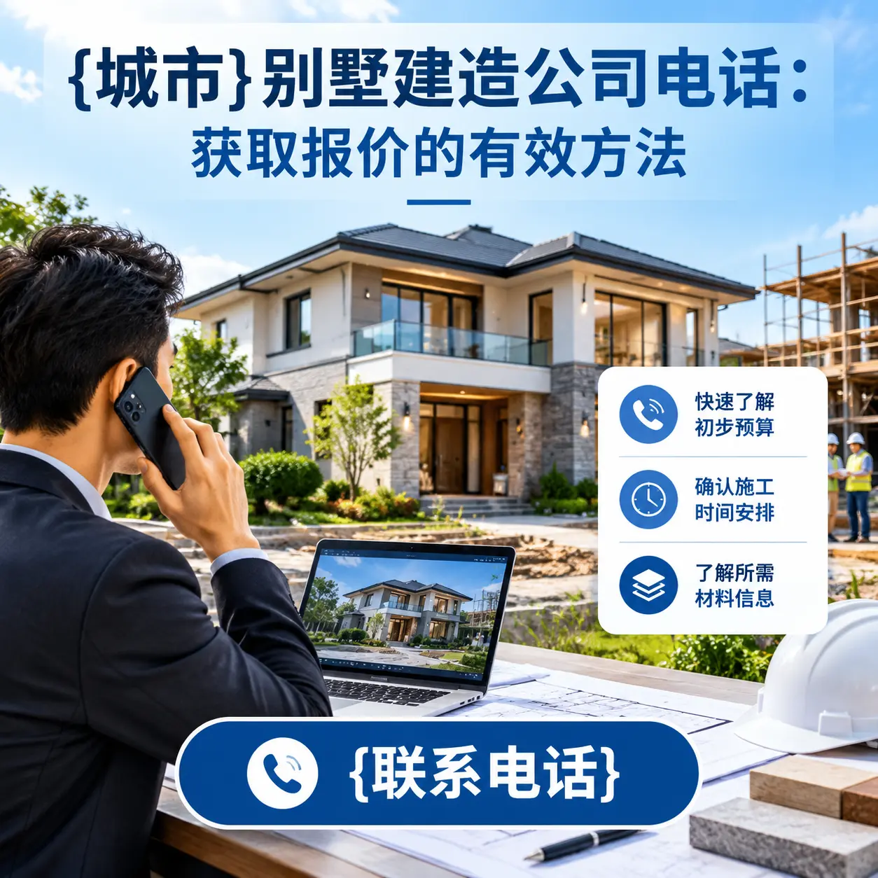 三都别墅建造公司电话：获取报价的有效方法