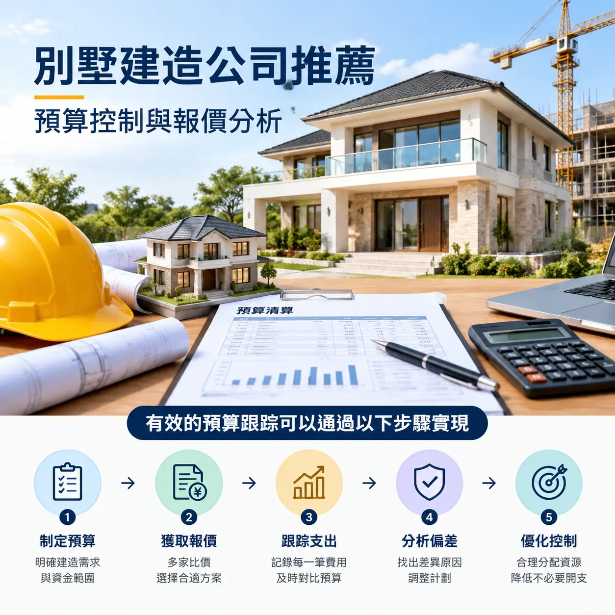 在 三都 别墅建造公司推荐：预算控制与报价分析